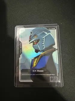 Gundam TCG Beta Early Trial Event EX BASE Promo EXBP-001 card - Image 2