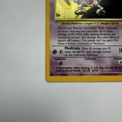 Mr. Mime 6/64 Jungle Set Holo Rare Pokemon Card TCG 1999 Wizards - Image 5