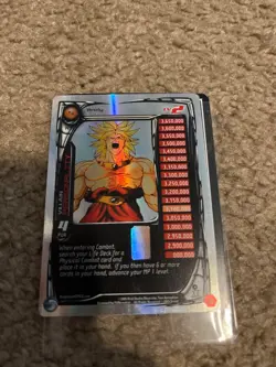 Dragon Ball Z TCG - #F1 Broly Hi-Tech LV.2 Movie Promo Card - Image 1