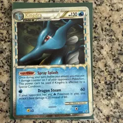 Pokemon Kingdra (Prime) 85/95 Holo Ultra Rare Pokemon Card (2010) Unleashed | NM - Image 1