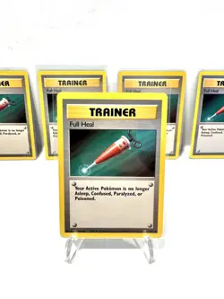 Full Heal - 1999 Base Set 82/102 Pokemon Card 151 WOTC -* PACK FRESH NEW! * - Image 2