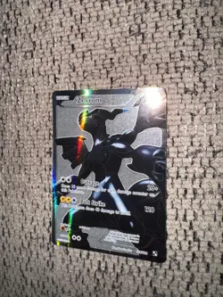 2011 Pokemon Black & White 114/114 Zekrom Holo Full Art LP Ultra Rare Card FA - Image 2