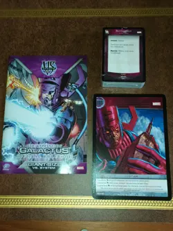 Marvel The Coming Of Galactus - Giant Size VS System TCG Trading Card Game Deck - Image 4