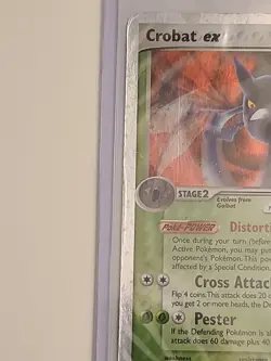 2005 Pokemon TCG Card - Crobat ex - EX Deoxys 96/107 Holo Rare (MP) - Image 2