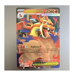 Mega Charizard Y EX 022/217 English Pokemon TCG Card - Stage 2 Fire 360 HP - Image 1