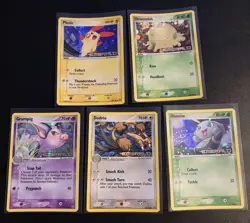 A Lot Of Ex Emerald Reverse Holo Stamped Pokemon Cards - Image 1