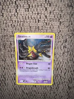 2009 Pokemon Platinum 28/127 Giratina Cosmos Holo LP Rare Card Deck Exclusive - Image 1