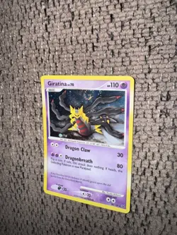 2009 Pokemon Platinum 28/127 Giratina Cosmos Holo LP Rare Card Deck Exclusive - Image 2