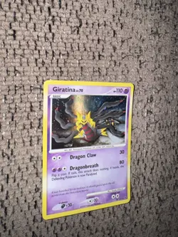 2009 Pokemon Platinum 28/127 Giratina Cosmos Holo LP Rare Card Deck Exclusive - Image 3