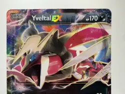 Pokemon TCG Yveltal EX XY150 Ultra Rare Promo Card 2014 LP - Image 2