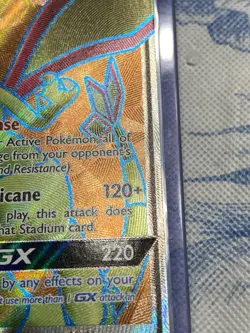 Pokemon Card Cosmic Eclipse Flygon GX 218/236 Rare Ultra NICE CENTERING GRADABLE - Image 4