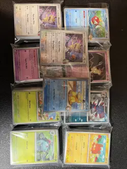 450 Pokemon TCG Cards Bulk Lot incl 50 Holos and Reverse Holos No Energy Cards - Image 1