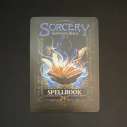 Sorcery Contested Realm SAMPLE Card - Sandstorm - Pre Alpha - Image 2
