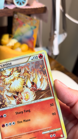 Pokemon TCG Arcanine Card Lot; 1/123 HGSS Holo, Promo 6 & 15/147 Reverse Holo MP - Image 2