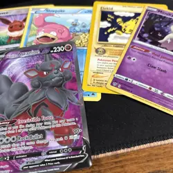 damaged pokemon tcg lot of 13 cards vintage to modern all heavy play - Image 5