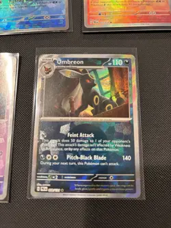 Eeveelutions Lot Prismatic Evolutions Pokeball Holo Lot Umbreon ETC 5 Cards - Image 2