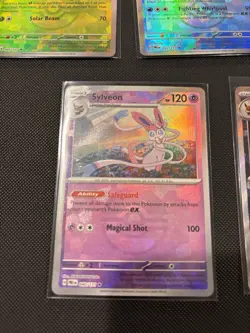 Eeveelutions Lot Prismatic Evolutions Pokeball Holo Lot Umbreon ETC 5 Cards - Image 3