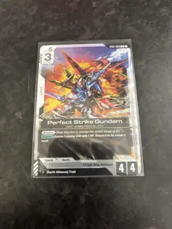 Gundam Card Game Perfect Strike Gundam GD01-068 R Foil - Image 1