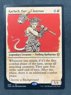 Karlach, Fury of Avernus (Showcase) Commander Legends: Baldur's Gate Pack Fresh - Image 1