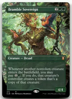 Bramble Sovereign (Borderless) #372 (NM) Baldur's Gate CLB Magic MTG - Image 1