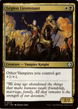 Legion Lieutenant 275 LCC Commander: The Lost Caverns of Ixalan NM - Image 1