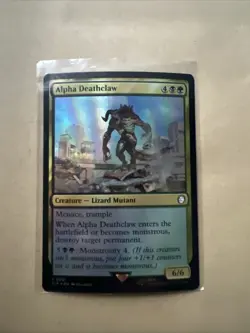 MTG Alpha Deathclaw PIP 0091 R NM FOIL - Image 1
