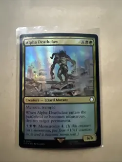 MTG Alpha Deathclaw PIP 0091 R NM FOIL - Image 2