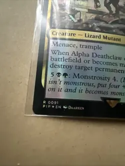 MTG Alpha Deathclaw PIP 0091 R NM FOIL - Image 3