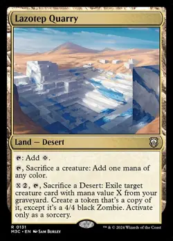 MTG - 4 x Lazotep Quarry - Modern Horizons 3 Commander - Playset 4x x4 - Image 2