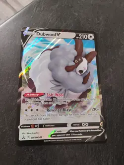 Dubwool OverSiezed Pokemon Card V - Image 4
