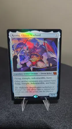 Krang, Utrom Warlord Foil M Teenage Mutant Ninja Turtles 175 NM - Image 1