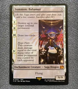 MTG Summon: Bahamut x1 NM ! FINAL FANTASY (FIN) / Magic The Gathering - Image 1