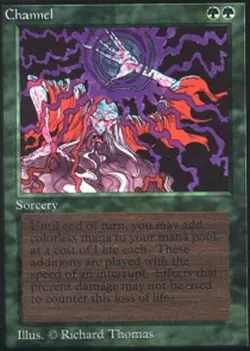 [1x] Channel Near Mint, English Collectors Edition MTG Magic - Image 1