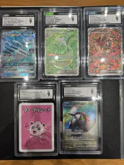 Pokemon Lot of 5 graded cards in excellent condition. See details for each - Image 1