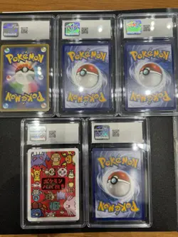 Pokemon Lot of 5 graded cards in excellent condition. See details for each - Image 2