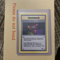 Pokemon Resistance Gym 109/132 Gym Challenge - Near Mint NM - Image 1