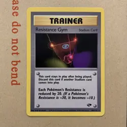 Pokemon Resistance Gym 109/132 Gym Challenge - Near Mint NM - Image 2