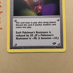 Pokemon Resistance Gym 109/132 Gym Challenge - Near Mint NM - Image 4