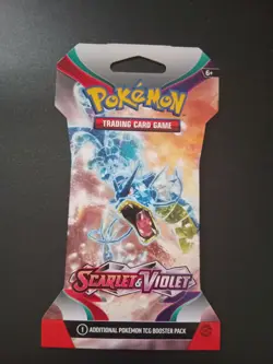 Scarlet&Violet Base Set Sleeved Booster Pack New Sealed Pokemon Card| English x1 - Image 1