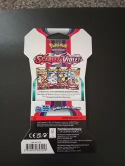 Scarlet&Violet Base Set Sleeved Booster Pack New Sealed Pokemon Card| English x1 - Image 2