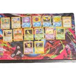 Pokemon TCG Lot 15 vintage gym base set BS2 neo team rocket fossil HP-DMG - Image 1