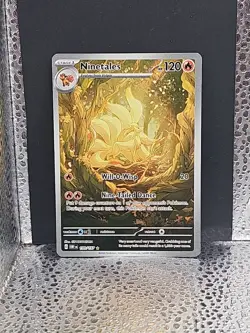 Pokemon TCG - Ninetales 199/197 Sv03: Obsidian Flames Holo Illustration Rare - Image 1
