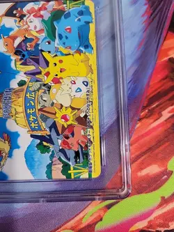 Pikachu Summer Vacation Pokemon Phone Card 1998 Japanese Mewtwo Strikes Release - Image 3