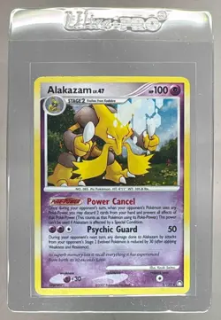 Alakazam 2007 Pokemon Diamond & Pearl Mysterious Treasures #2 Holo - Image 1