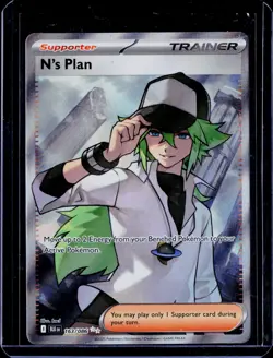 N's Plan #163/086 SV: Black Bolt Pokemon - Image 1