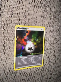 2005 Pokemon EX Emerald 89/106 Multi Energy Reverse Holo LP Rare Card STAMPED - Image 3