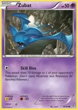 Pokemon TCG: Zubat 30/83 Generations LP - Image 1