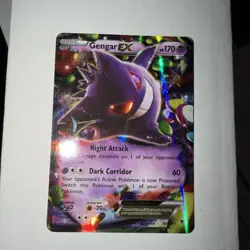 Pokemon TCG Gengar EX 34/119 Ultra Rare Holo, XY - Phantom Forces MP-LP - Image 1