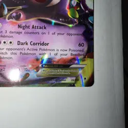 Pokemon TCG Gengar EX 34/119 Ultra Rare Holo, XY - Phantom Forces MP-LP - Image 3