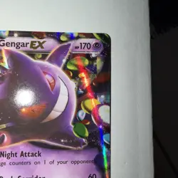 Pokemon TCG Gengar EX 34/119 Ultra Rare Holo, XY - Phantom Forces MP-LP - Image 4